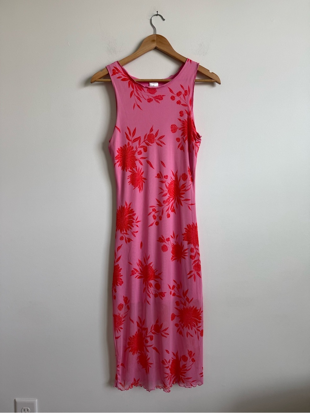 Summer Floral Midi Dress